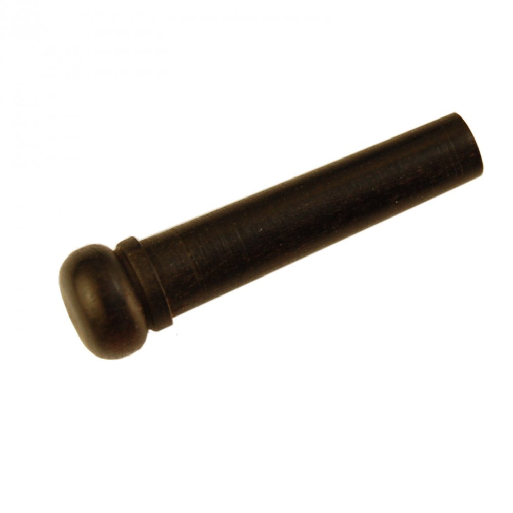 Hosco Ebony Bridge Pins, Slotted - Bag of 6