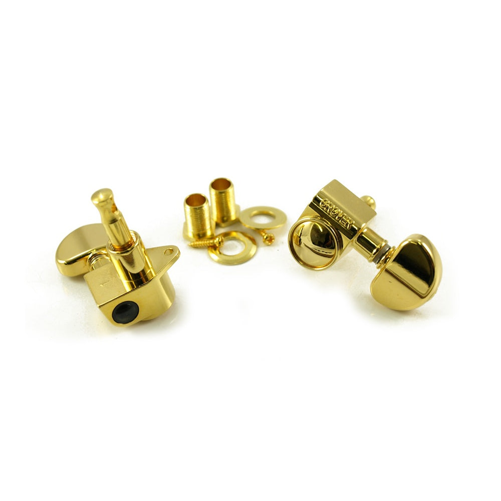 Grover Original Rotomatic 3 Aside 14:1 Gear Ratio Tuning Machines