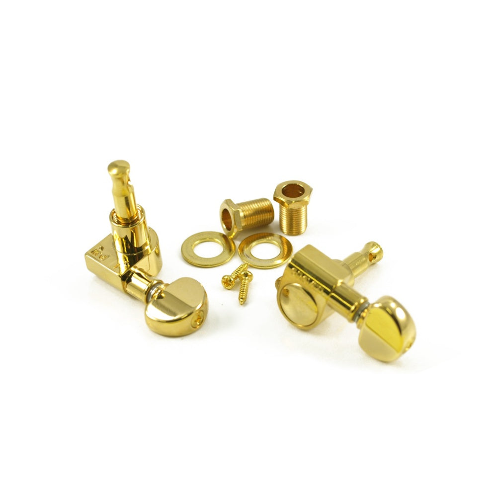 Grover Mini Rotomatic 6 In Line Tuning Machines 14:1 Gear Ratio 205 Series
