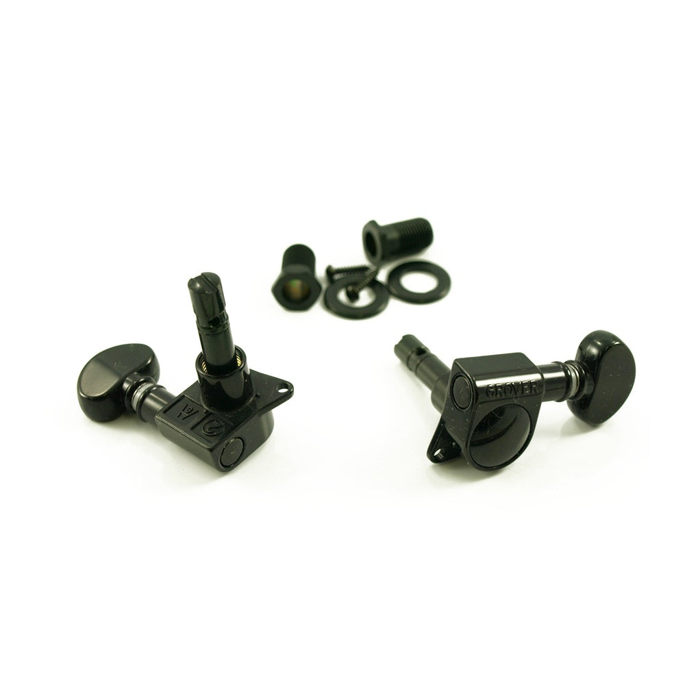 Grover Locking Tuners - Mini 3 Per Side 18:1 Gear Ratio 406 Series