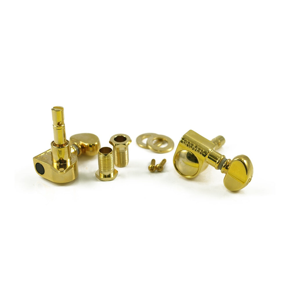 Grover Locking Tuners - Mini 3 Per Side 18:1 Gear Ratio 406 Series
