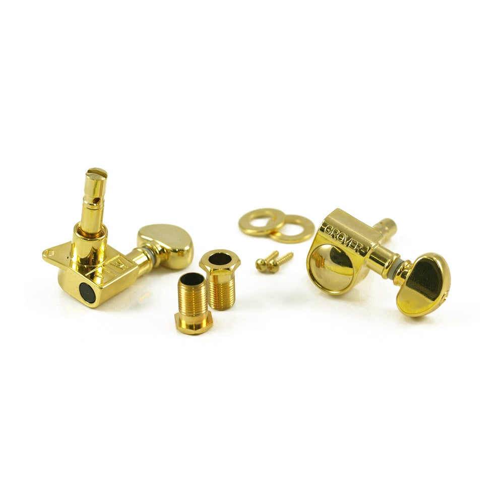 Grover Locking Rotomatic Tuners Mini 6 In Line (406 Series) 18:1 Gear Ratio