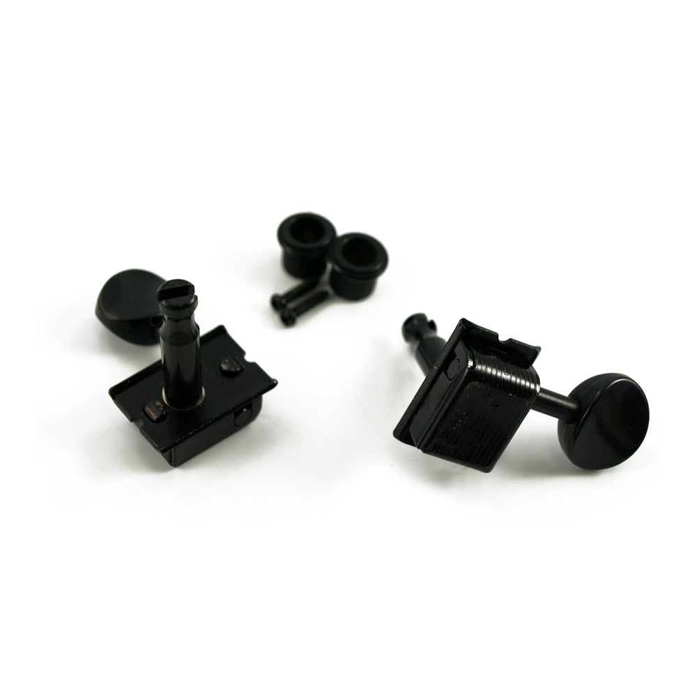 Kluson Traditional 6 in line tuners with single line Kluson stamp