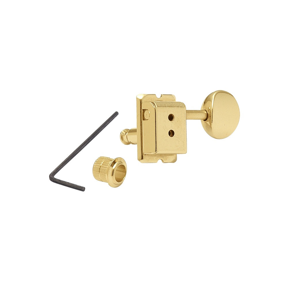 Gotoh SDS510 Series 6 In Line Vintage-Style Tuners Magnum Lock Height Adjustable Posts 15:1 Gear Ratio