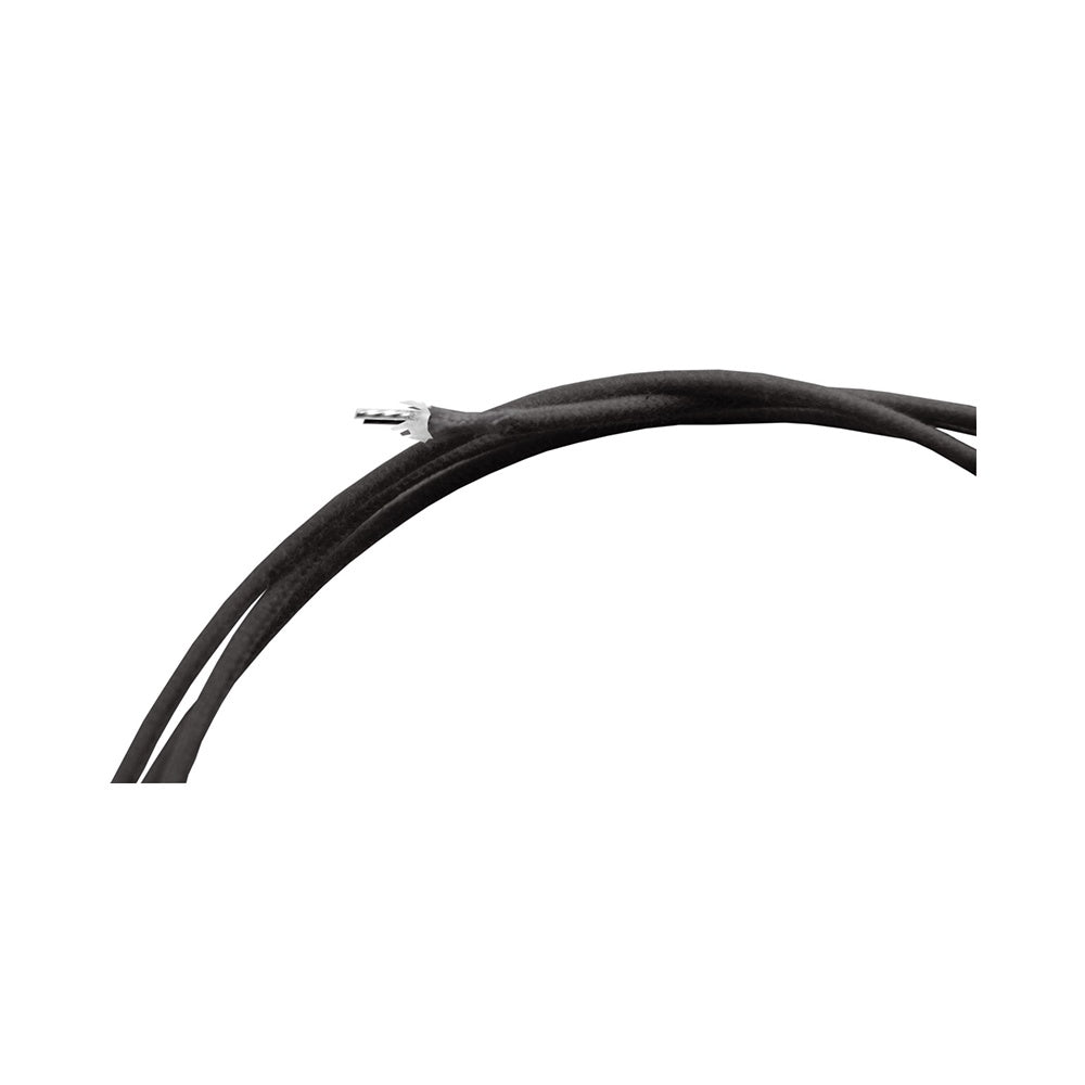 Gavitt Vintage 22 Gauge Cloth-Covered Wire, Black - 2 Ft Length