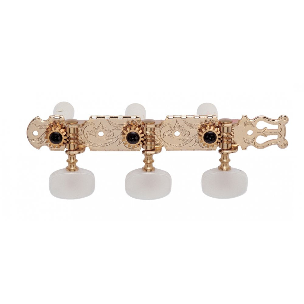 Gotoh Classical Tuners with white pearloid buttons