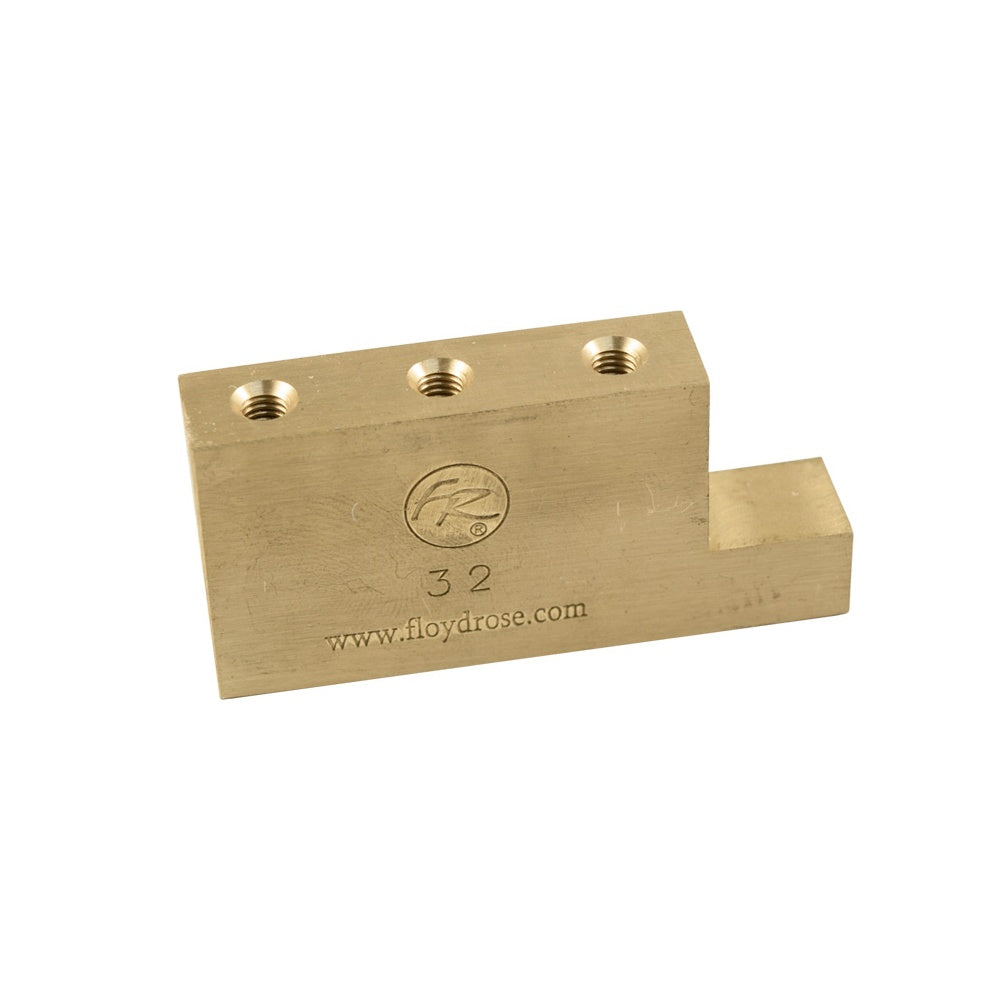 Floyd Rose Fat Brass L Shaped Sustain Block