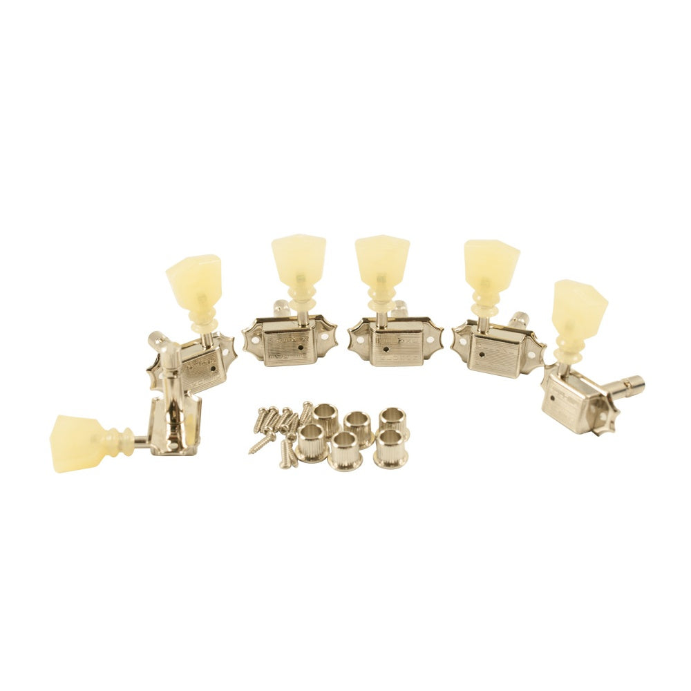 Kluson 3+3 Double Ring Button - Locking Tuner- Double Line