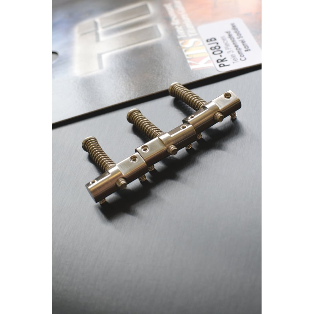 KTS Titanium Vintage Tele Replacement Saddles Compensated