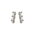 Grover Vintage 138 Series 3 On A Plate Tuners, Round Metal Buttons