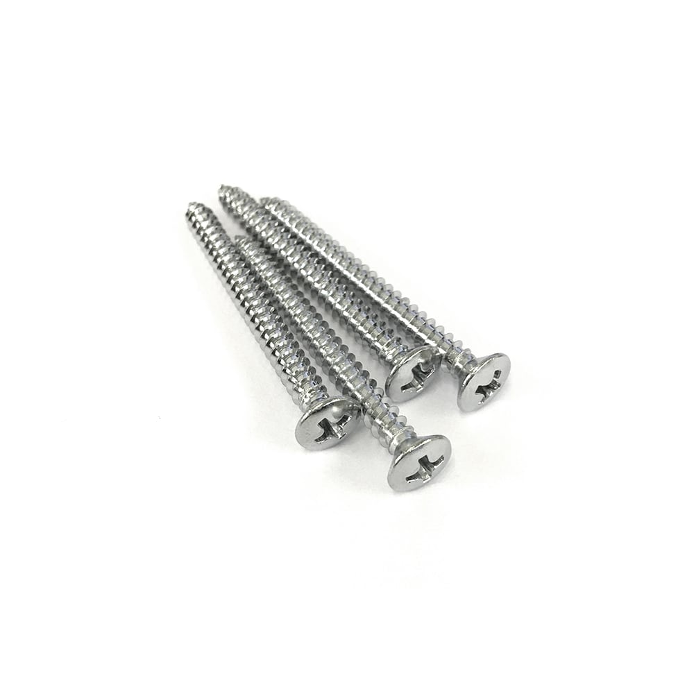 Gotoh Neck Screws Chrome (Bag Of 4)