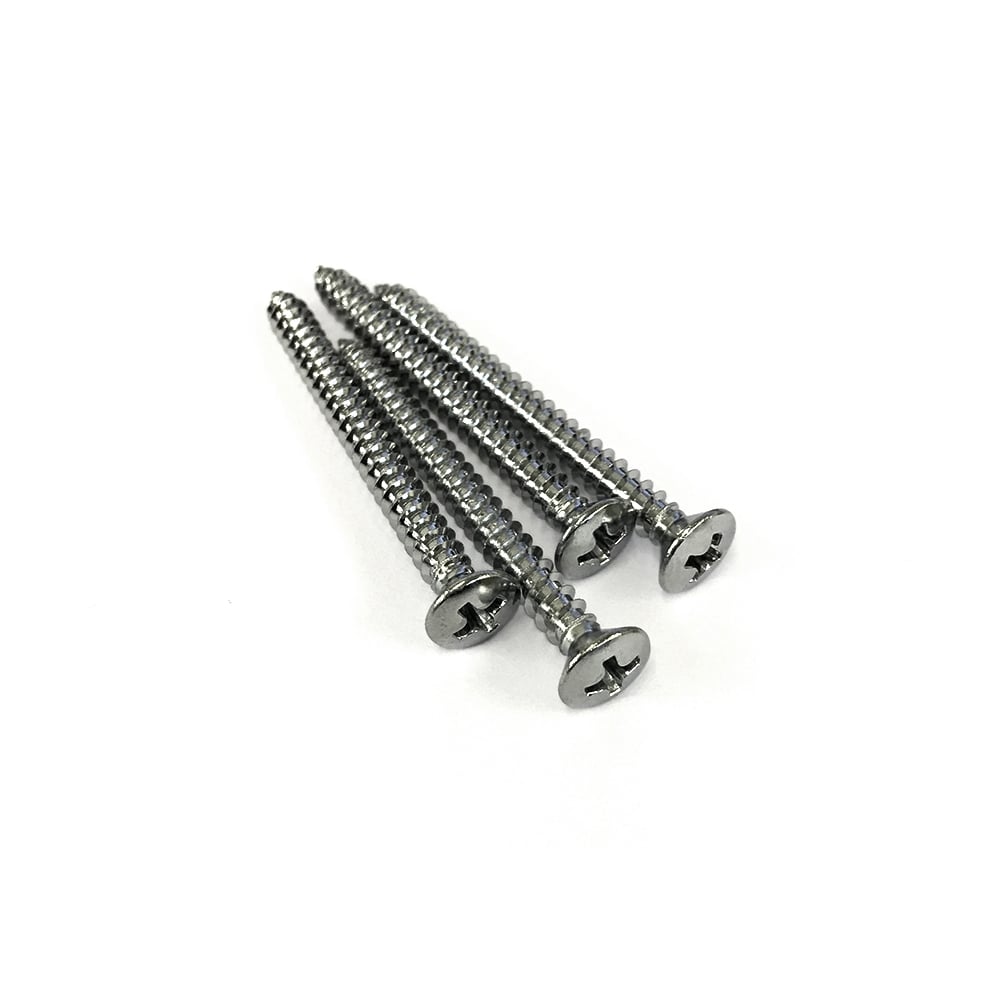 Gotoh Neck Screws Chrome (Bag Of 4)