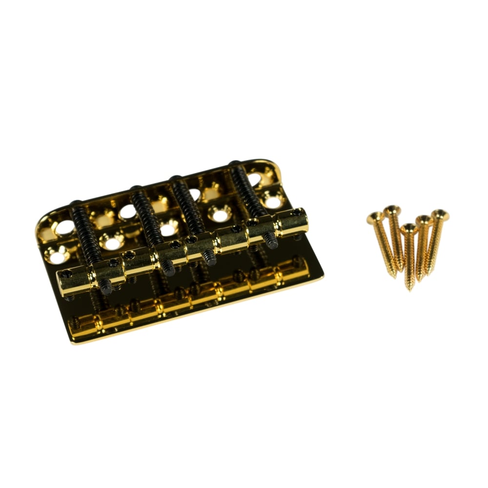 Kluson Bass Bridge Vintage Style 70s Jazz Bass - Chrome