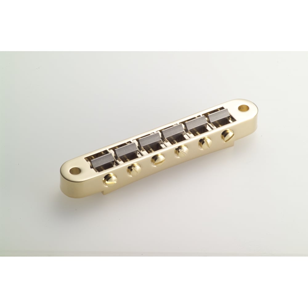 KTS Titanium Nashville Style Bridge Set - Titanium saddles in a zinc bridge base