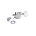 Gotoh SG381 Series 6 In Line with Plastic Pearloid Button Tuning Machiness 16:1 Gear Ratio