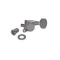 Gotoh SG381 Series 6 In Line with Straight-Sided Mini Buttons 16:1 Gear Ratio Tuning Machines