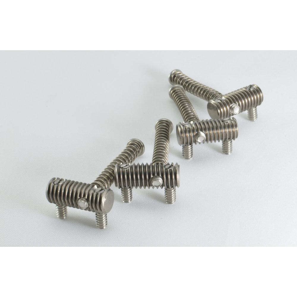 KTS Titanium Bass Saddles - Knurled
