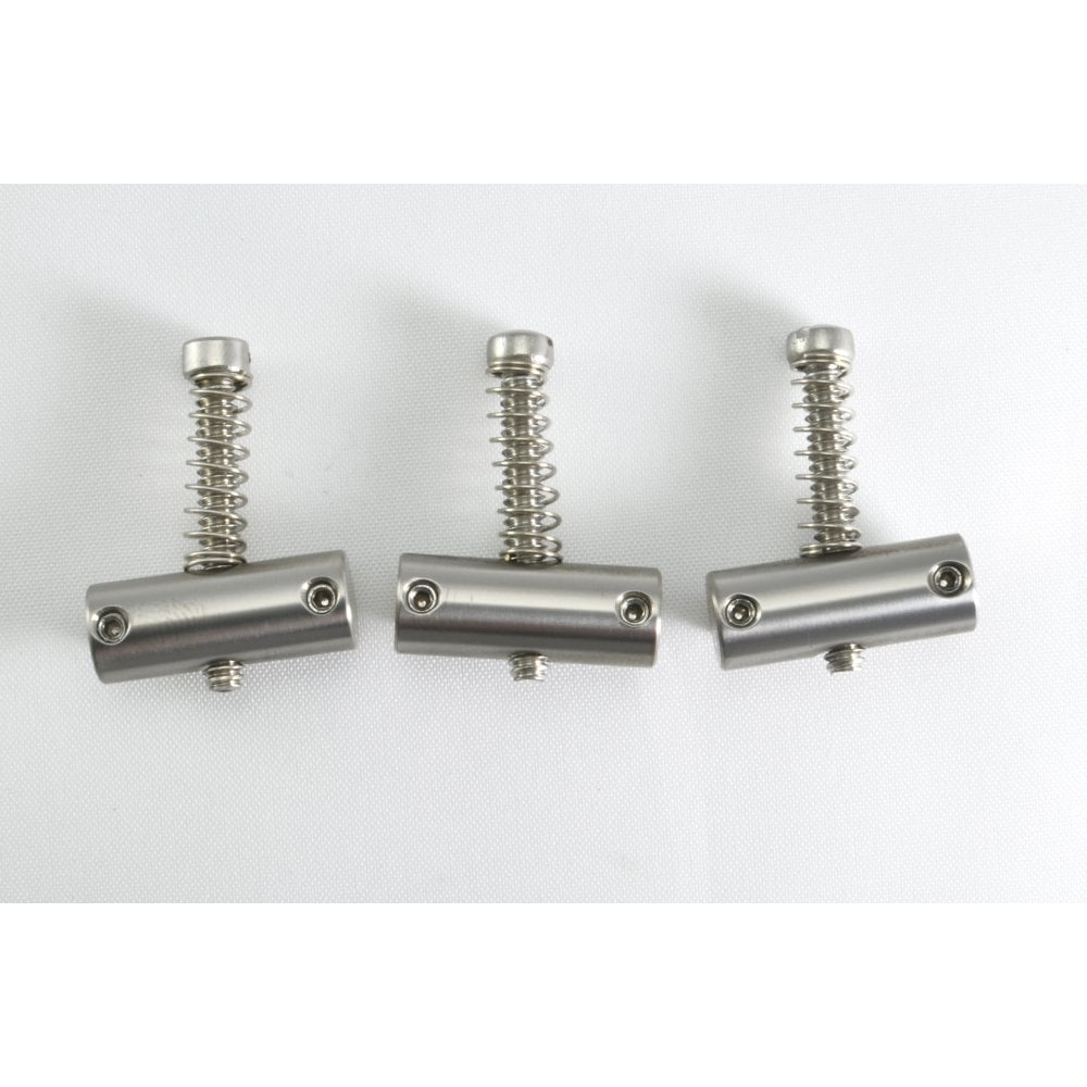 KTS Titanium Vintage Telecaster Replacement Saddles - Compensated