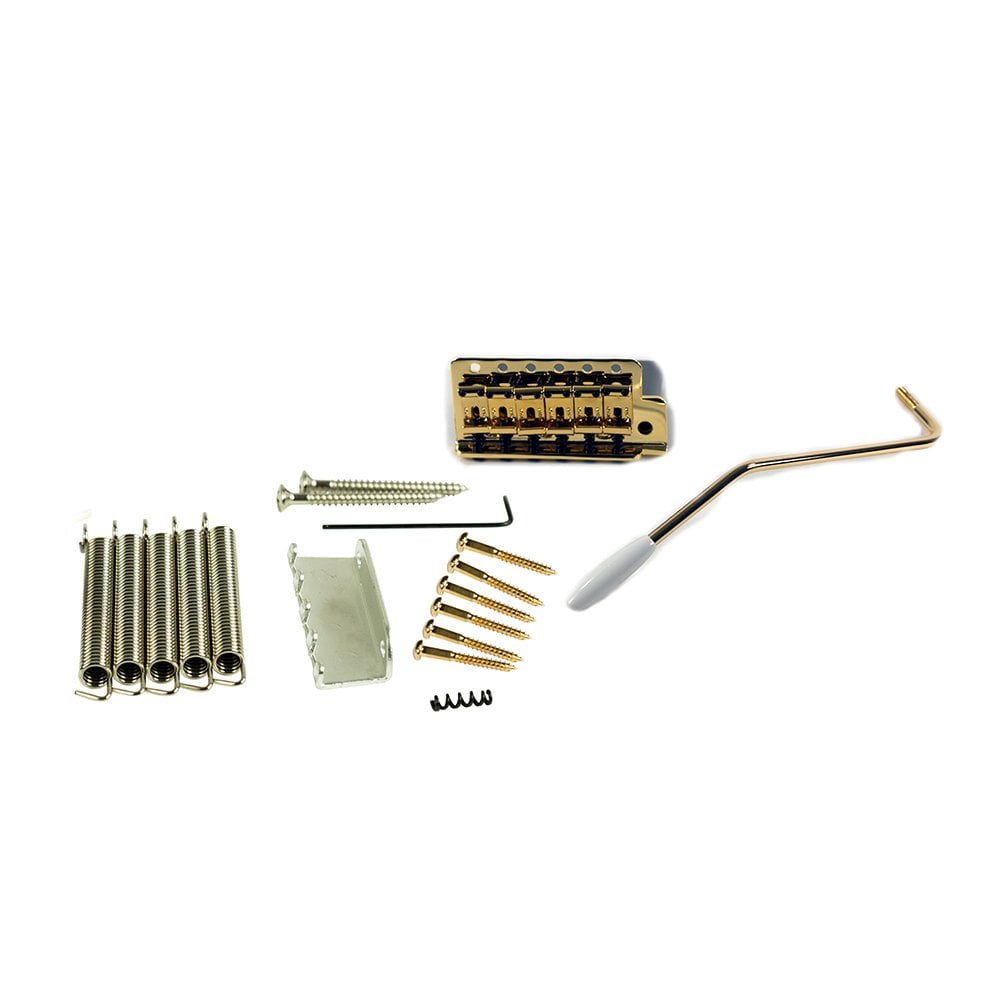 Kluson Vintage Style Stratocaster Replacement Tremolo Bridge Narrow String Spacing - Steel Sustain Block