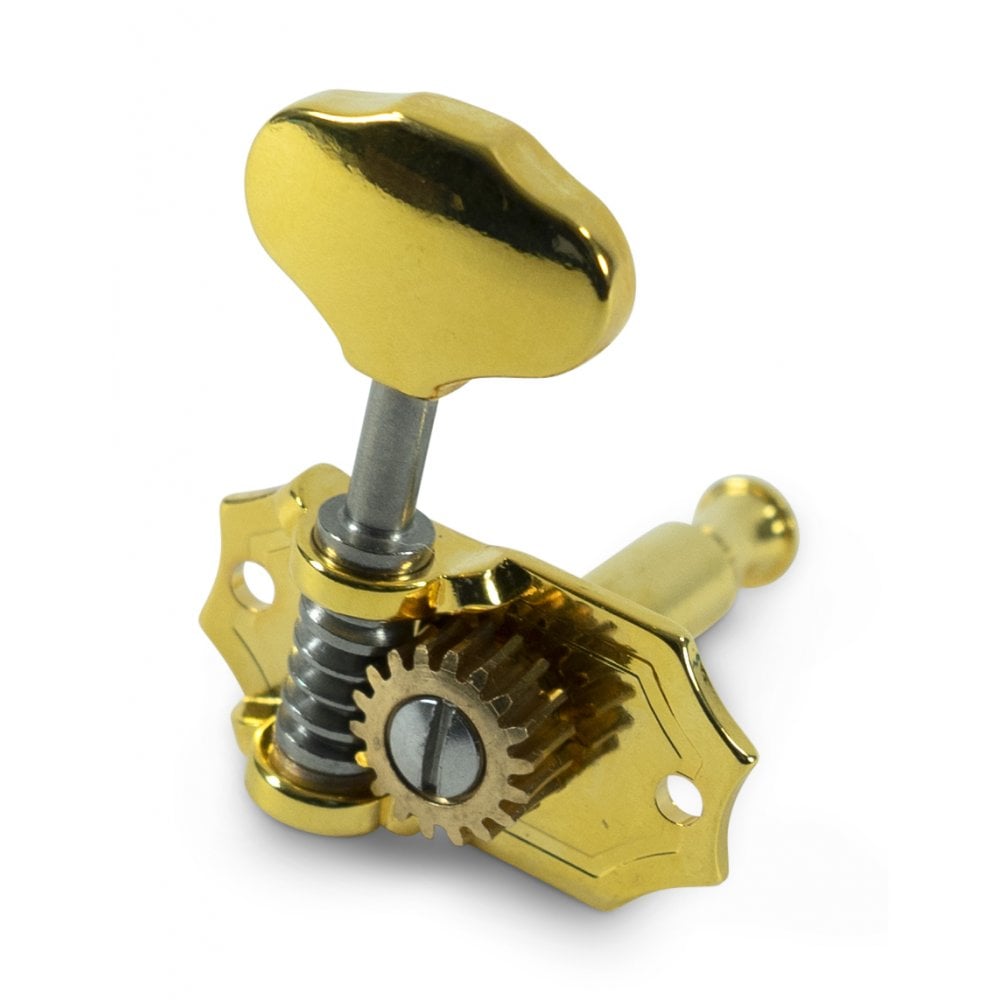Kluson Prestige 18:1 Gear Ratio Open Gear 3+3 Rear Mounted Tuning Machines