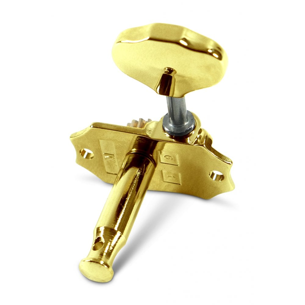 Kluson Prestige 18:1 Gear Ratio Open Gear 3+3 Rear Mounted Tuning Machines