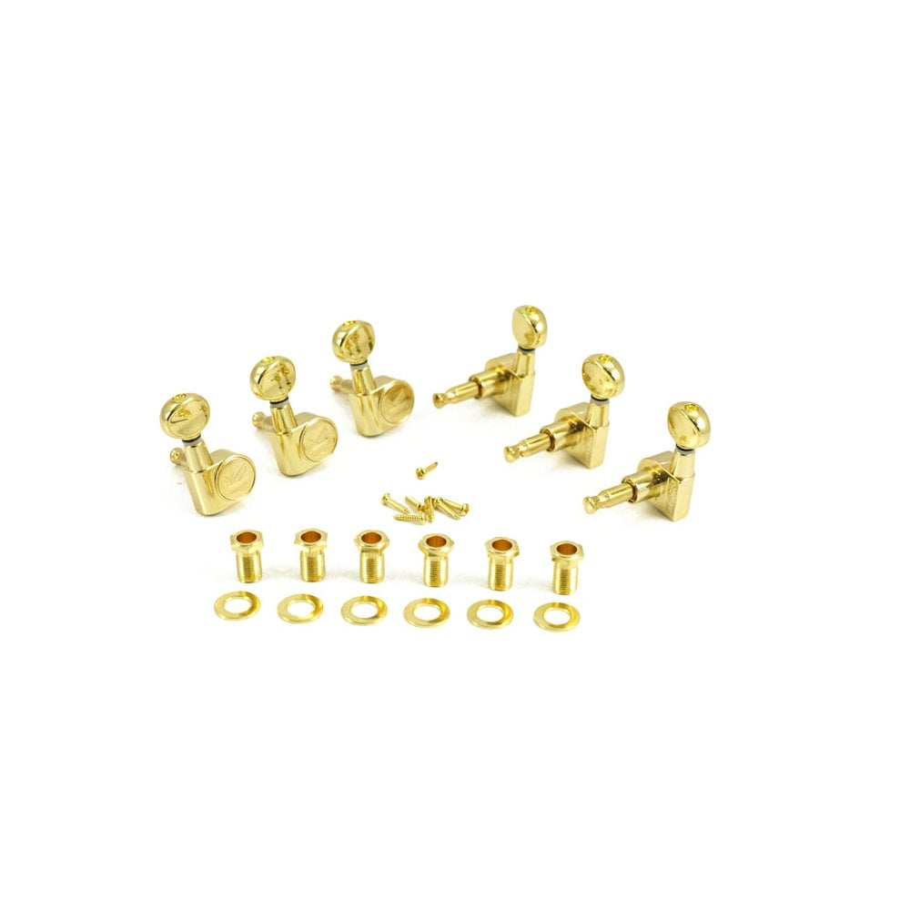 Kluson Contemporary Diecast Tuners - 6 In Line 19:1 Gear Ratio