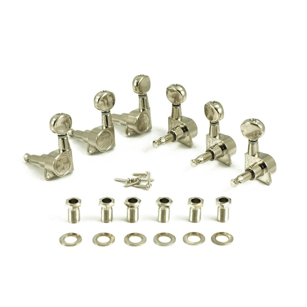 Kluson Contemporary Diecast Tuners - 6 In Line 19:1 Gear Ratio