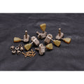 Gotoh SD90 Vintage-Style 3 Aside Vintage Aged / Relic Nickel Finish Tuning Machines