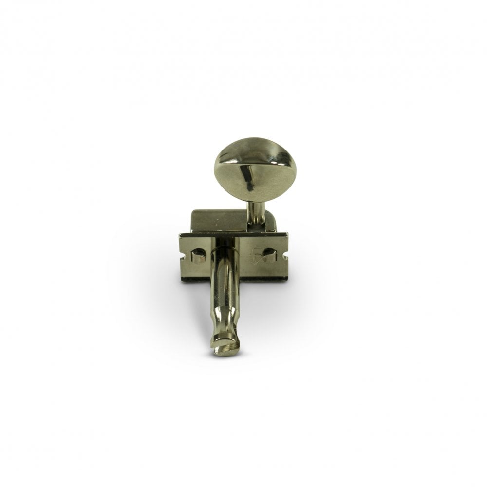 Kluson Supreme 6 In Line Oval Metal Button Safety Post - 18:1 Gear Ratio Tuning Machines