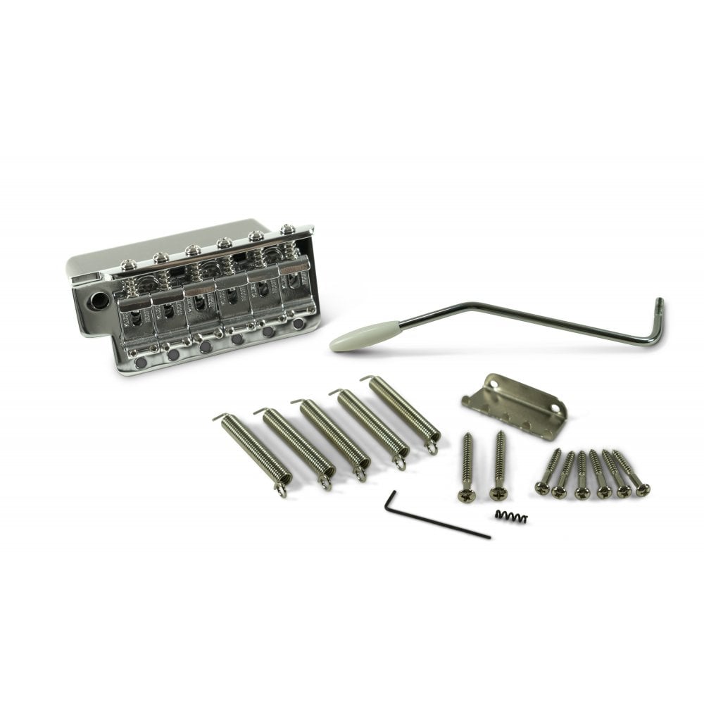 Kluson Vintage Style Stratocaster Replacement Tremolo Bridge Narrow String Spacing - Steel Sustain Block