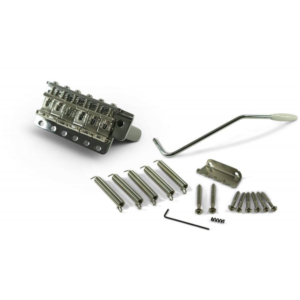 Kluson Vintage Style Stratocaster Replacement Tremolo Bridge Narrow String Spacing - Steel Sustain Block