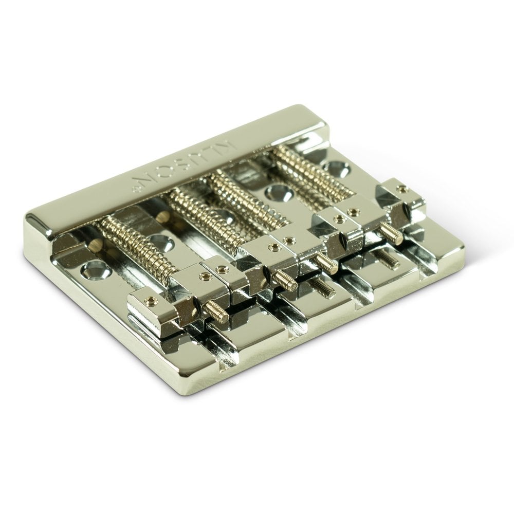 Kluson High Mass 4 String Bass Bridge Zinc With Brass Saddles