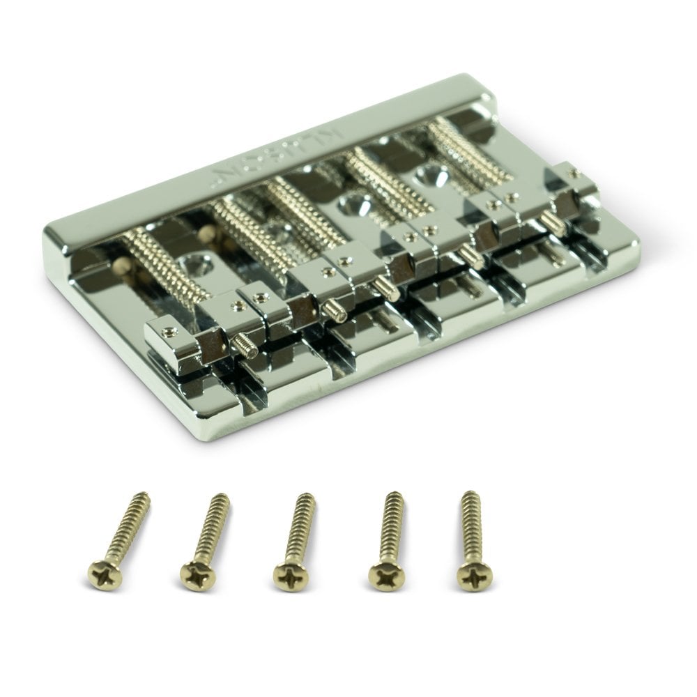 Kluson High Mass 5 String Bass Bridge Zinc