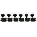 Kluson Traditional 6 in line tuners with single line Kluson stamp