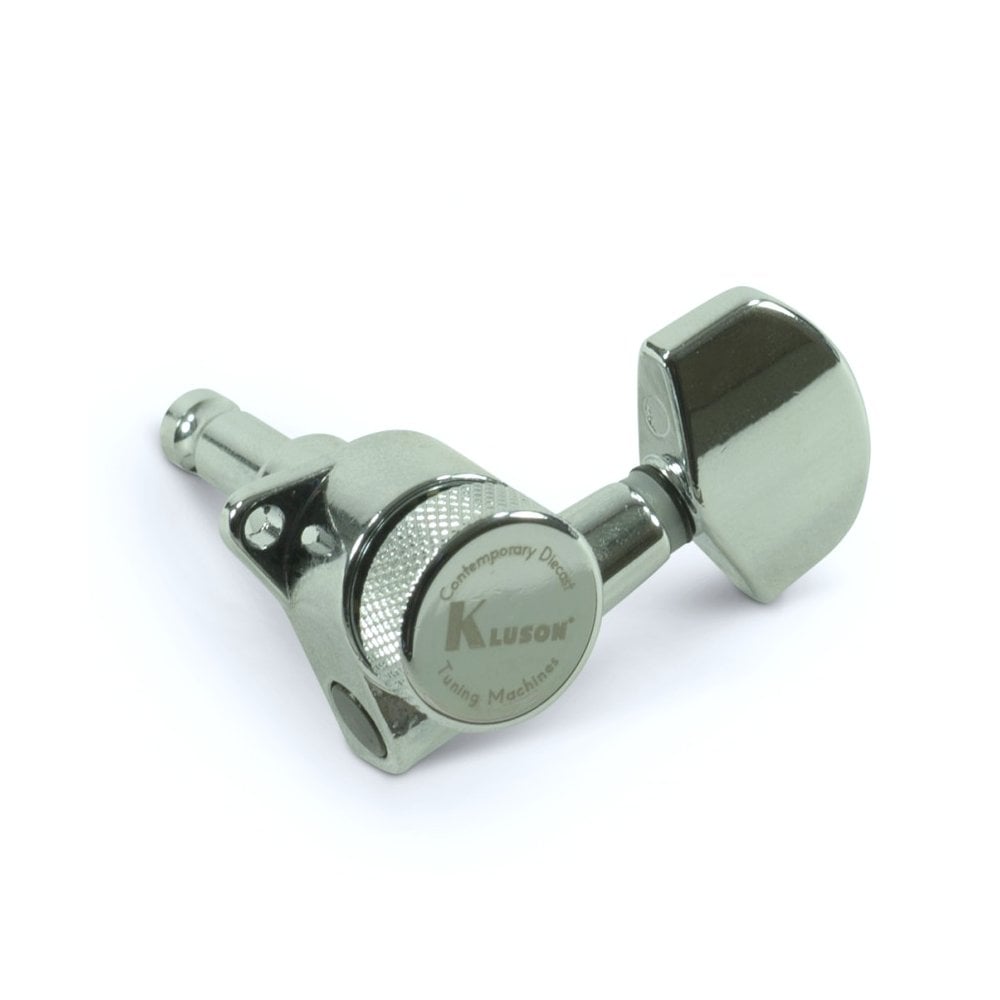 Kluson 3 Per Side Locking Contemporary Diecast Series Tuning Machines 19:1 Gear Ratio