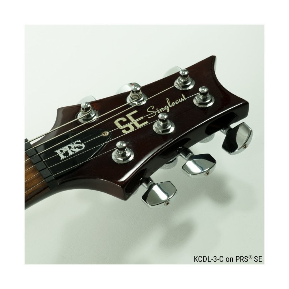 Kluson 3 Per Side Locking Contemporary Diecast Series Tuning Machines 19:1 Gear Ratio