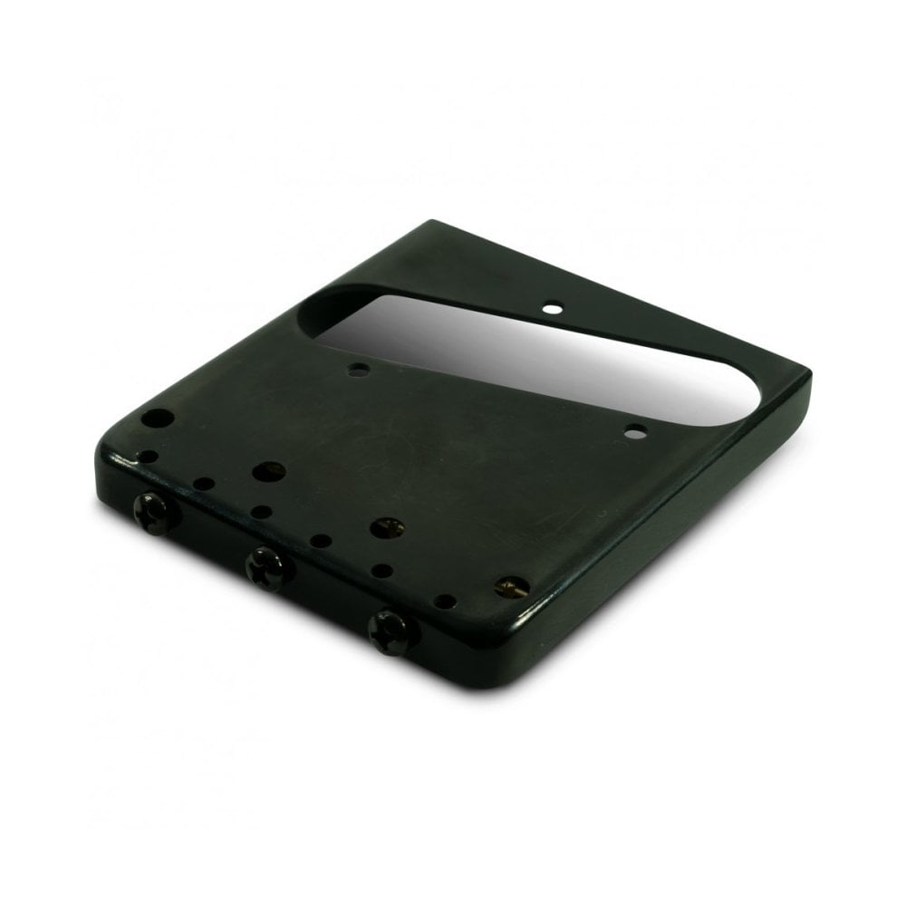 Kluson Steel Bridge for Tele with 3 Brass Saddles (Through Body Stringing)