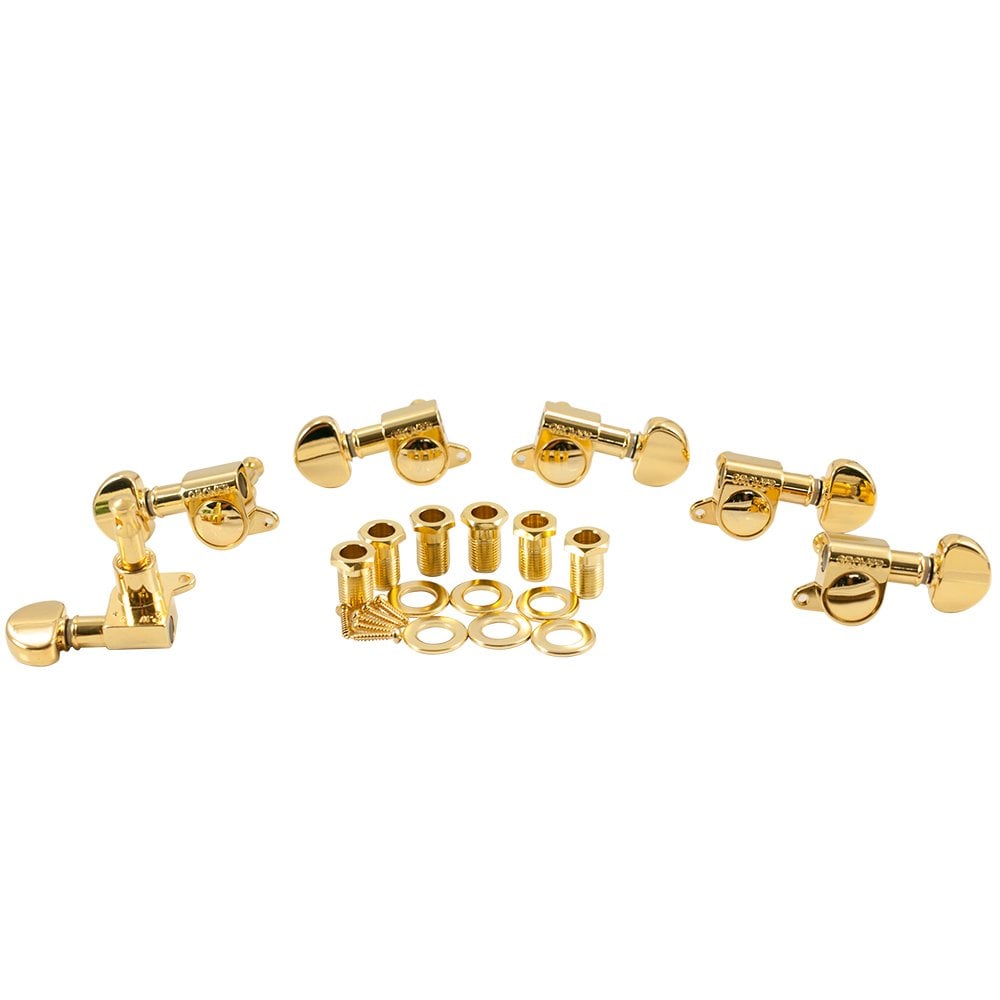 Grover Mini Rotomatic 3 Aside Machine Heads 14:1 Gear Ratio