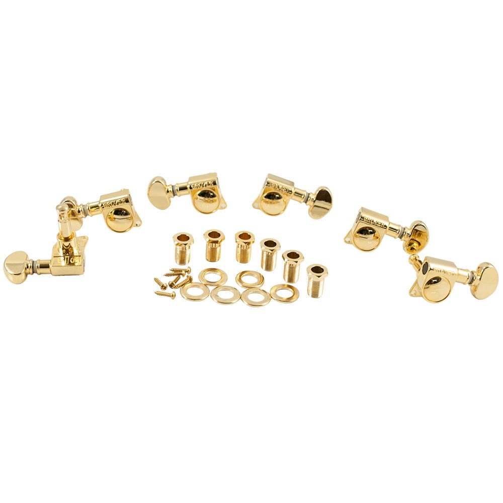 Grover Mid-Size Rotomatic 3 Aside Machine Heads 18:1 Gear Ratio