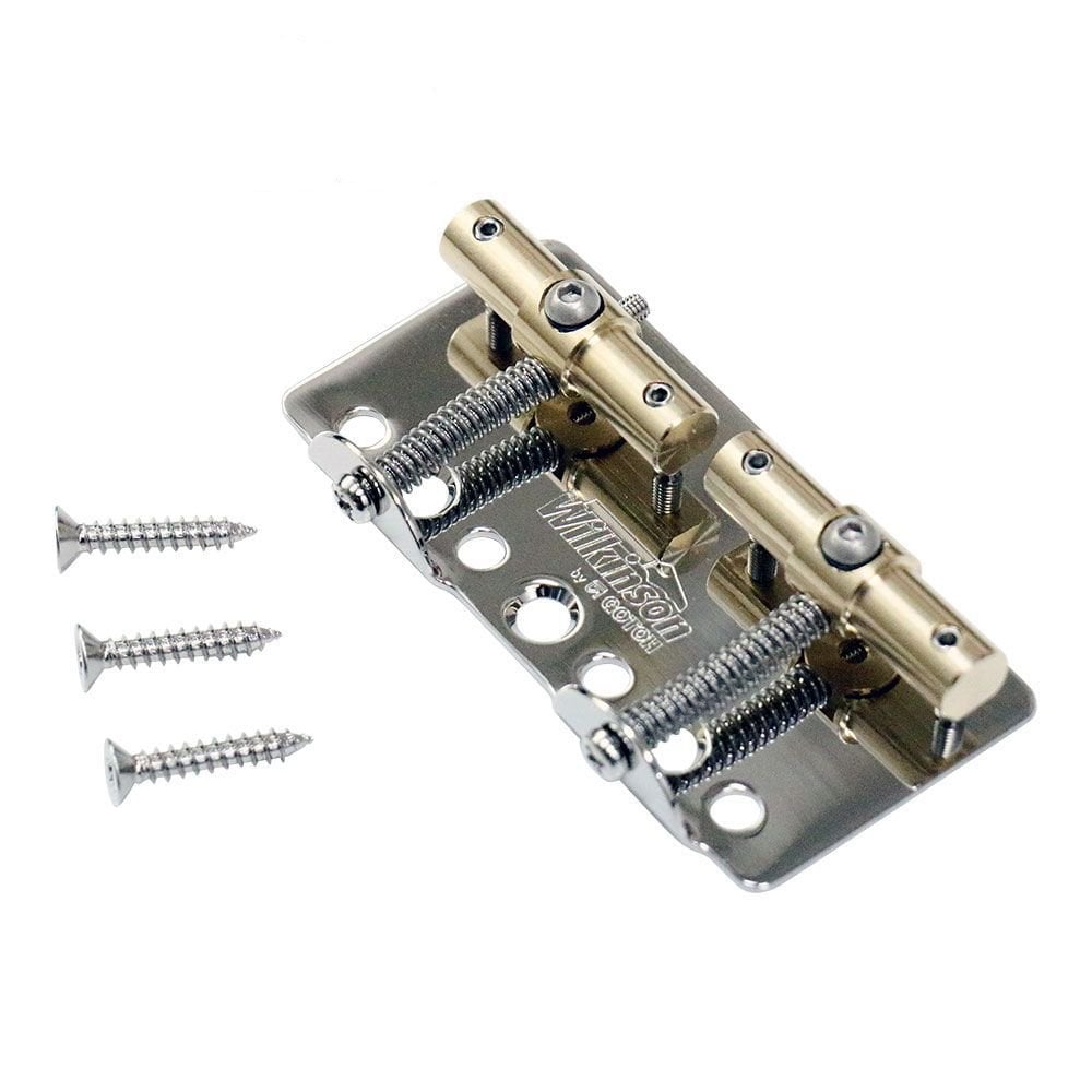 Wilkinson 50's Precision Bass-style Bridge Nickel, w/screws