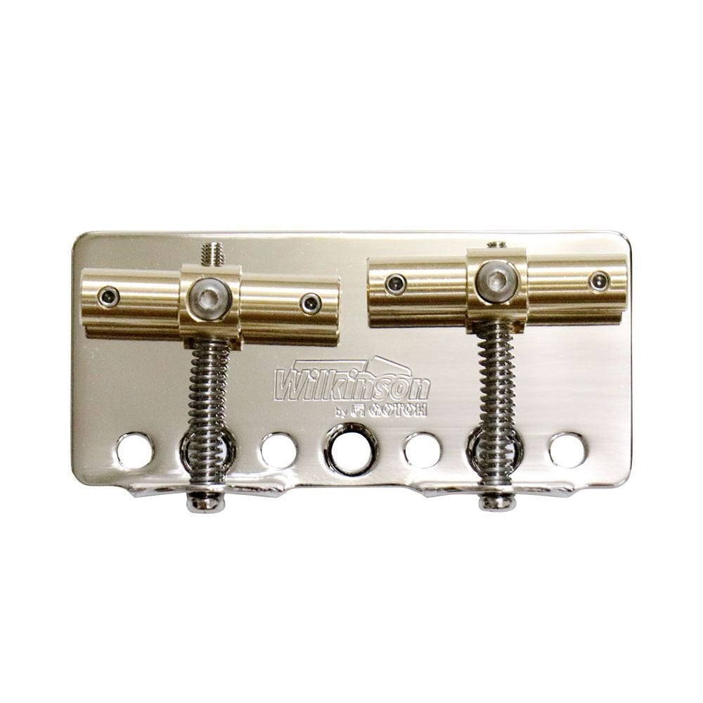 Wilkinson 50's Precision Bass-style Bridge Nickel, w/screws