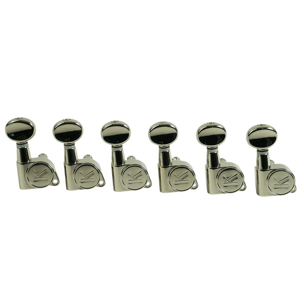 Kluson Contemporary Diecast Tuners - 6 In Line 19:1 Gear Ratio