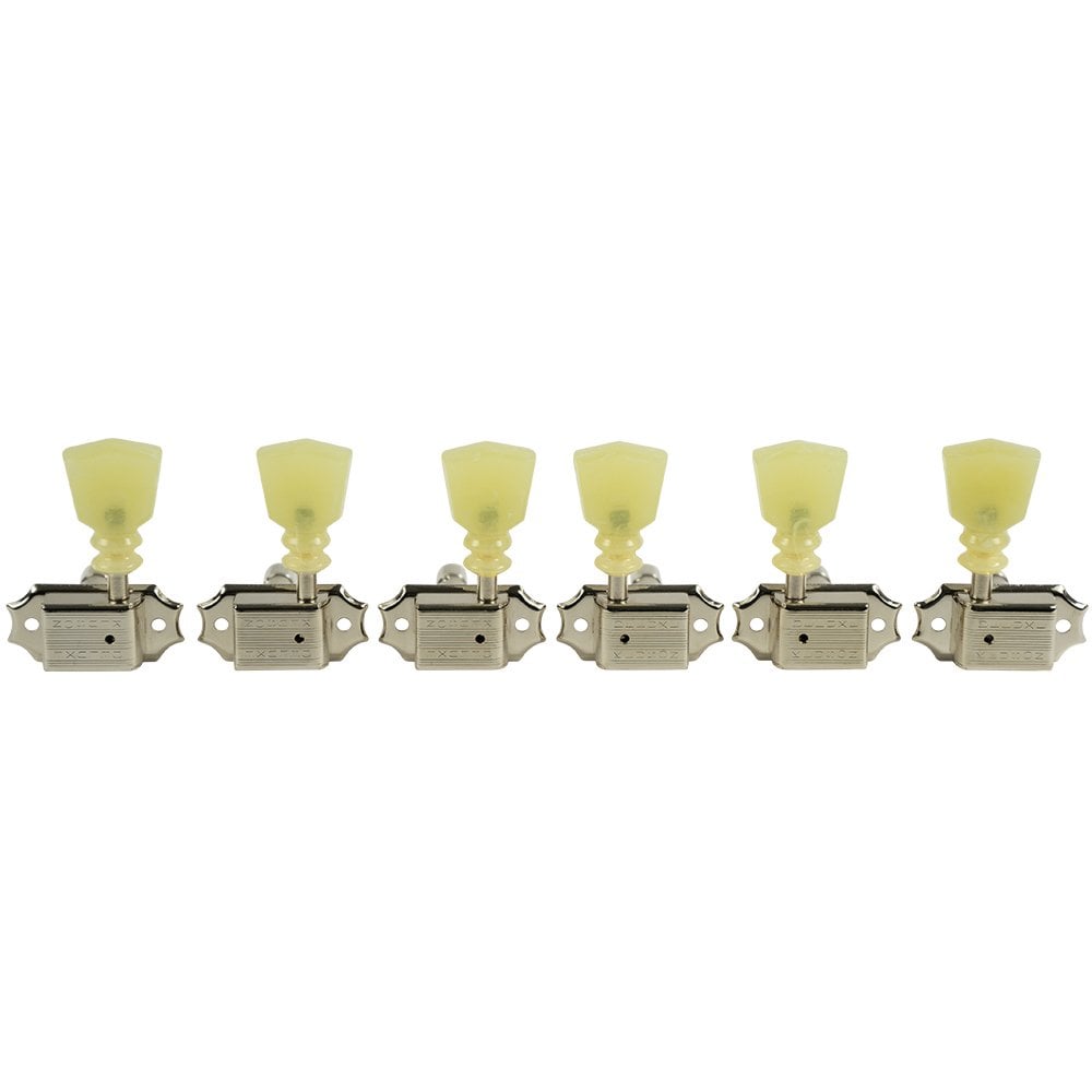 Kluson 3+3 Double Ring Button - Locking Tuner- Double Line
