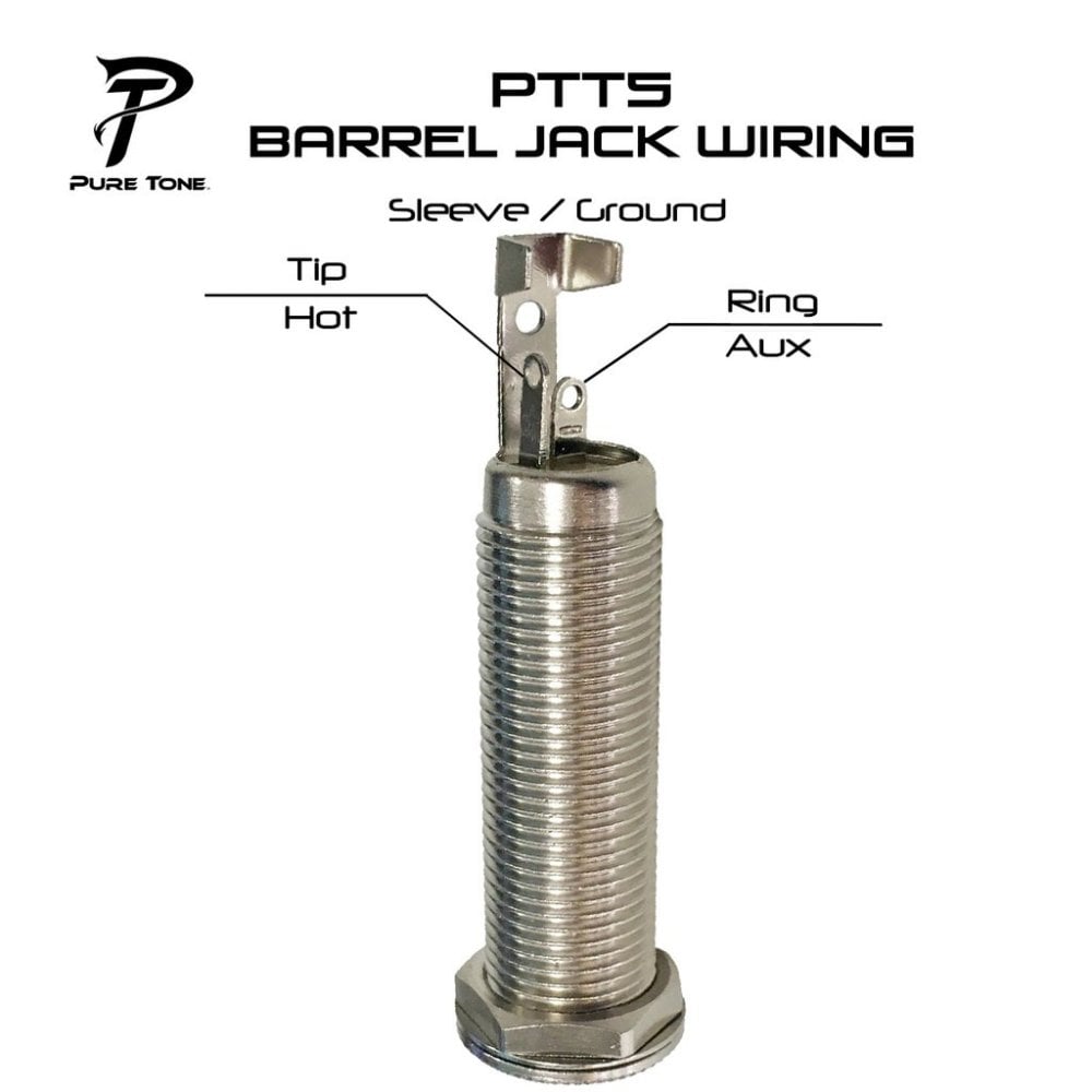 Pure Tone Mono & Stereo 1/4 Barrel Jack