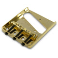 Kluson Steel Bridge for Tele with 3 Brass Compensated Saddles (Through Body Stringing)