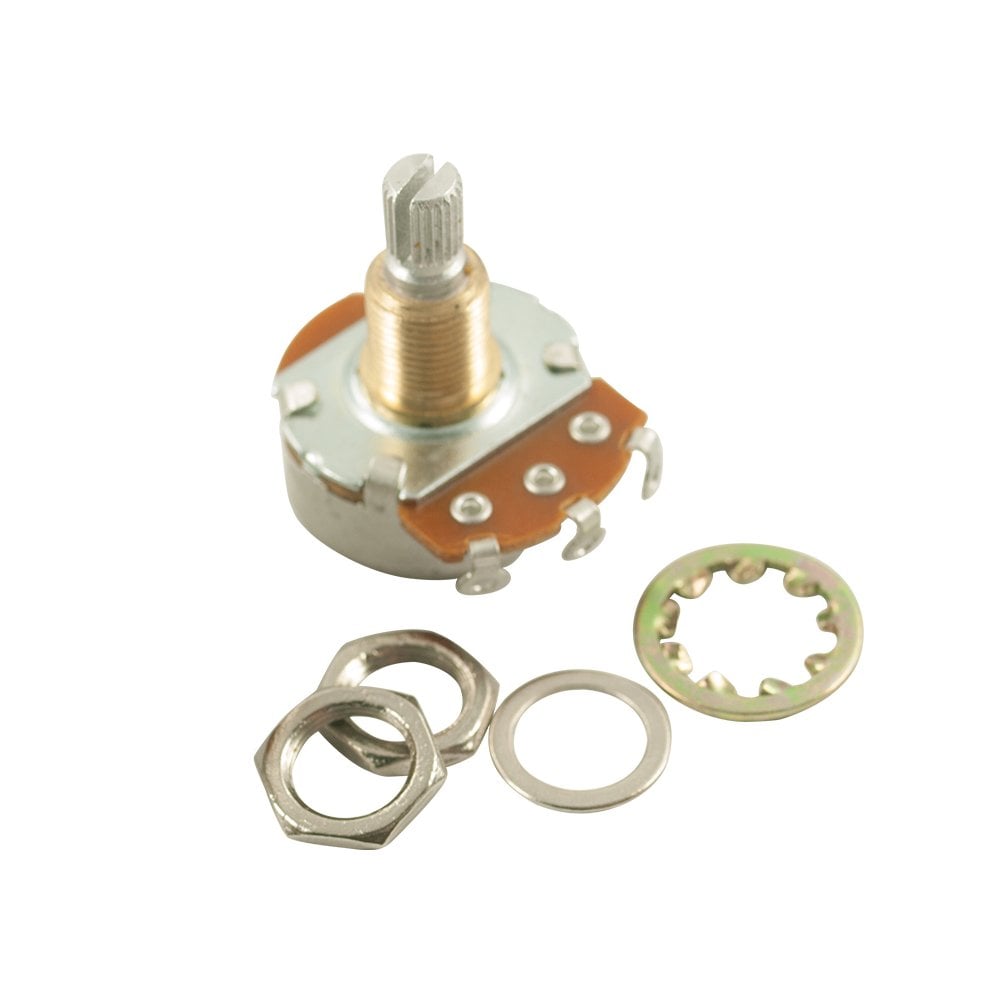 Alpha Pot 25K Split Shaft For Active Electronics
