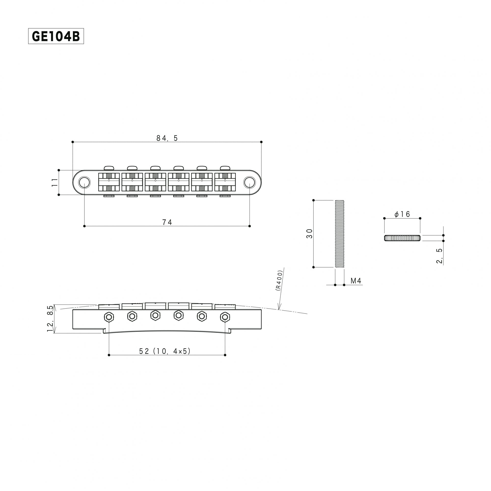 Gotoh Tune-O-Matic Bridge