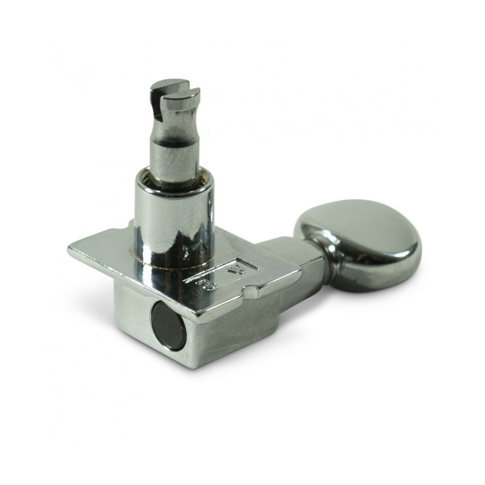 Kluson 6 In Line Revolution Series H-Mount Tuning Machines With Staggered Posts 19:1 Gear Ratio