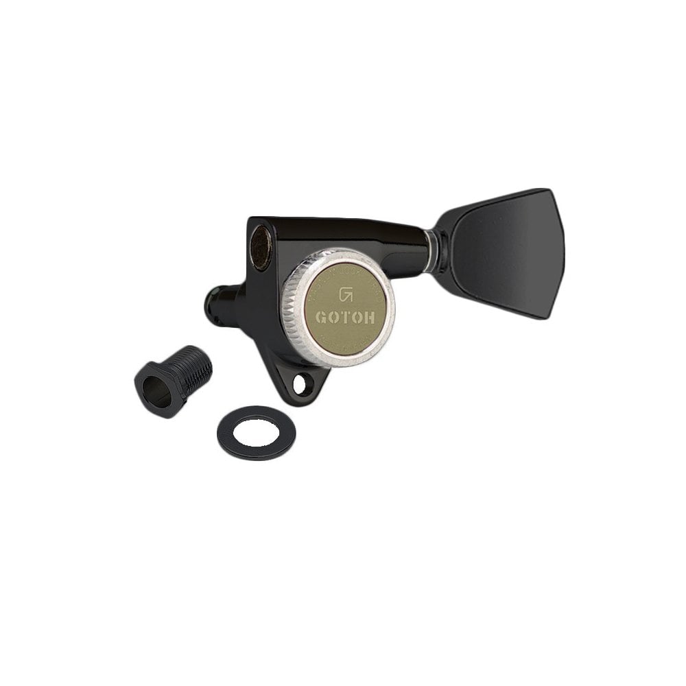 Gotoh SG301 Magnum Lock 3 Aside Traditional Tuners with Metal Tulip Buttons 18:1 Gear Ratio