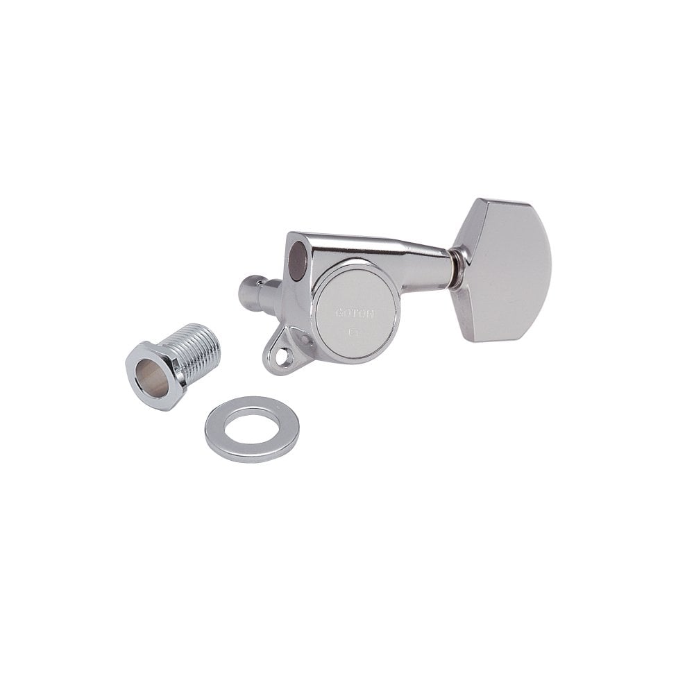 Gotoh SG381 Series 3 Aside Tuning Machines with 01 Large Metal Buttons 16:1 Gear Ratio